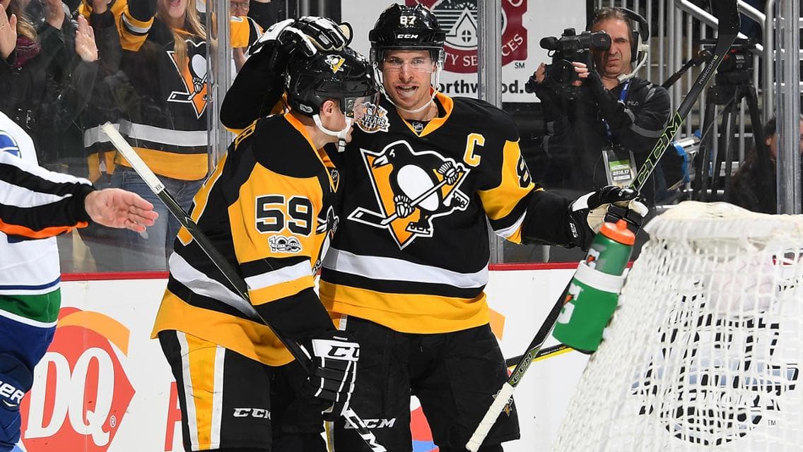 دانلود؛هاکی روی یخ NHL -پیتسبورگ پینگوینز 4 -0 ونکوور کنوکز(95/11/27)