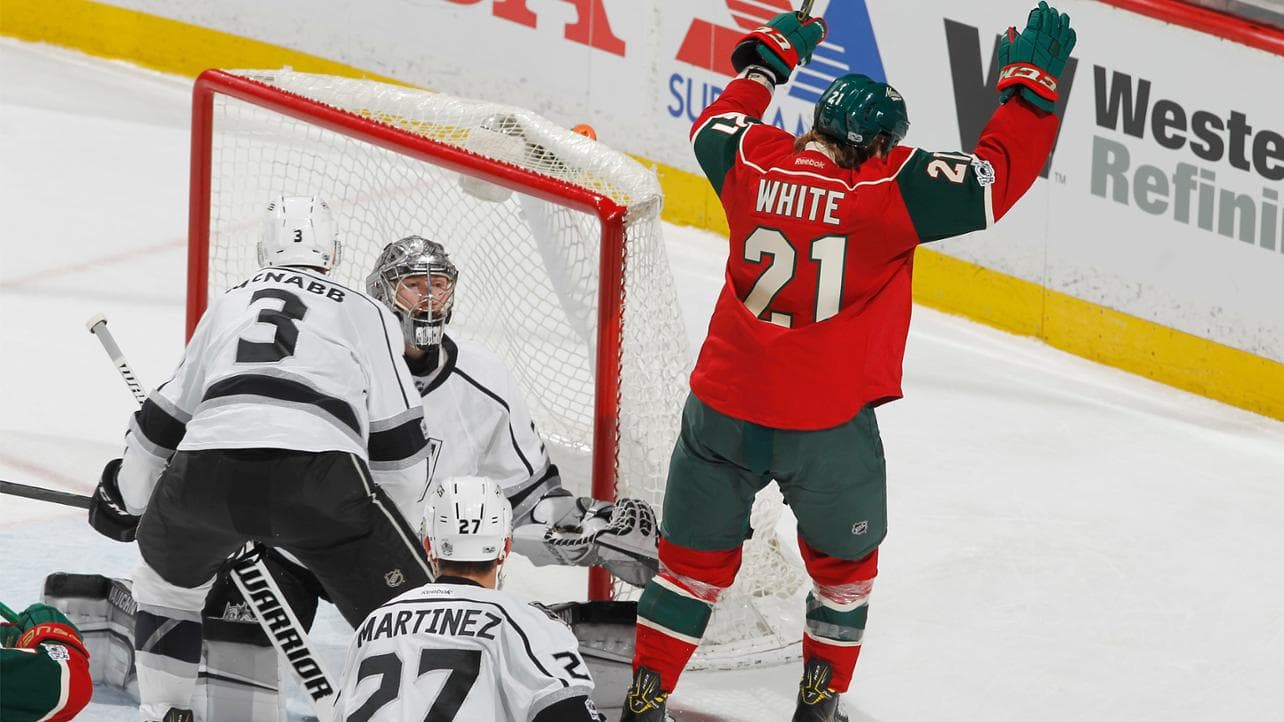 دانلود؛هاکی روی یخ NHL -مینسوتا وایلد 5 -4 لس آنجلس کینگز(95/12/10)