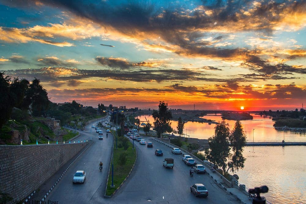 ❤️?غروب  زیبای شهر من دزفول❤️?