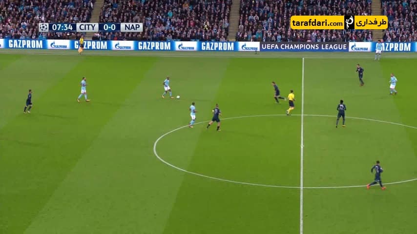 خلاصه بازی منچسترسیتی 2-1 ناپولی