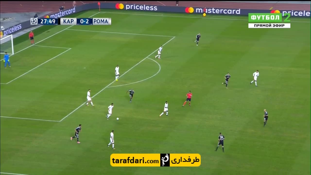 گل پدرو هنریکه به آاس رم (قره باغ 1-2 آاس رم)