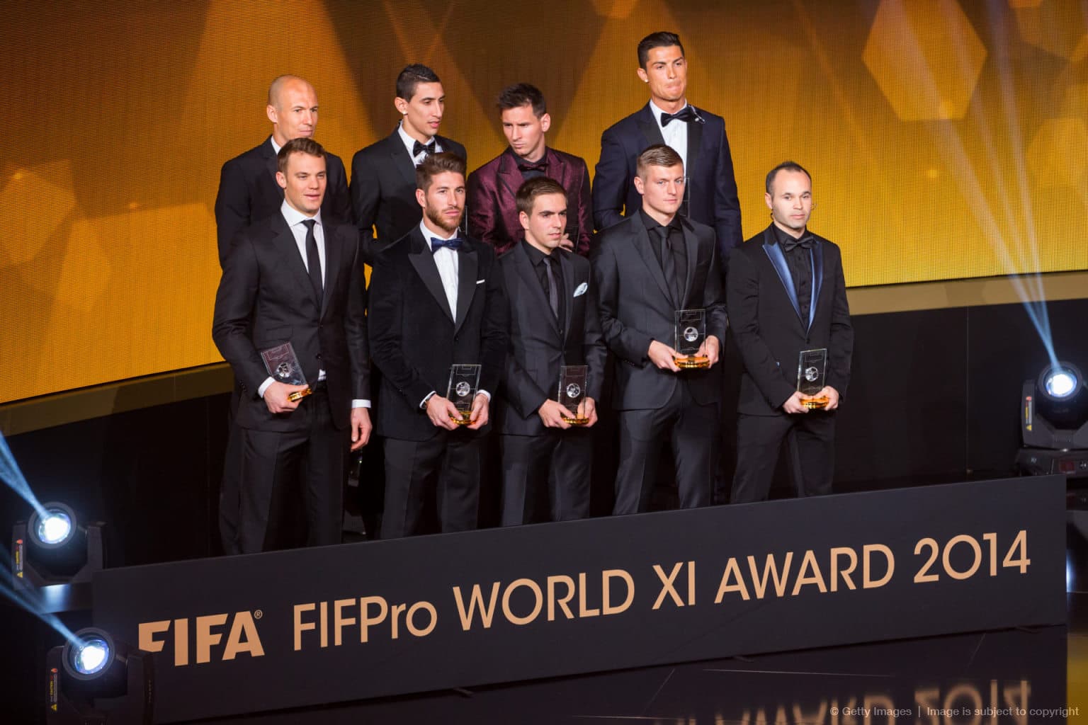 تیم منتخب سال 2014 فیفا انتخاب شد