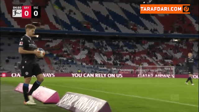 خلاصه بازی بایرن مونیخ 1-0 آرمینیا بیله فلد (بوندس لیگا آلمان 2021/22)