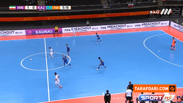 گل اسماعیل پور به قزاقستان (ایران 2-0 قزاقستان)