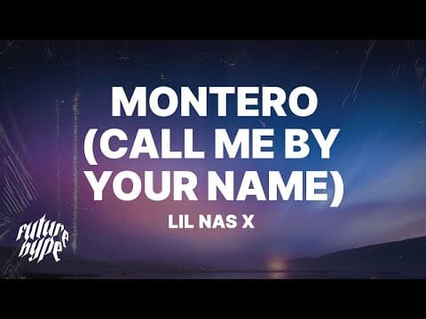 دانلود آهنگ Lil Nas X - MONTERO (Call Me By Your Name)