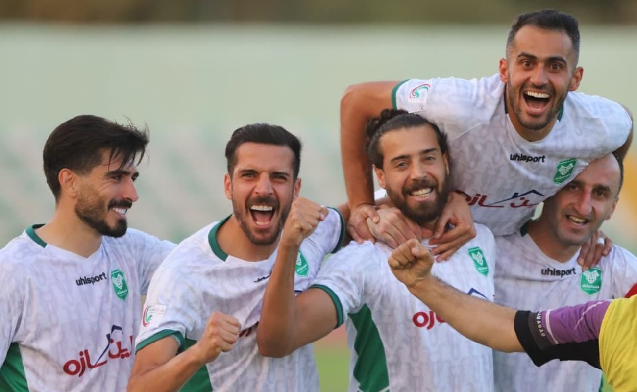 لیگ یک در چنگ خیبری ها 