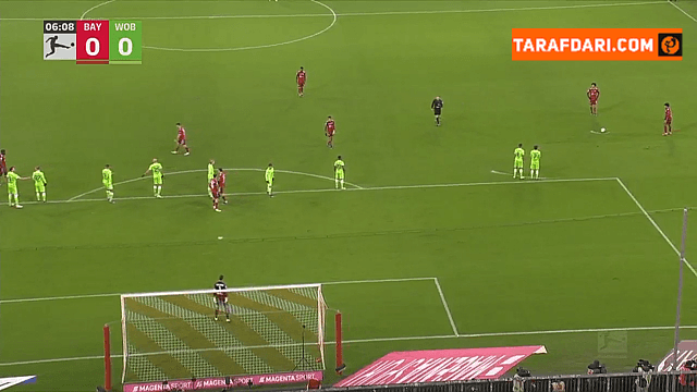 خلاصه بازی بایرن مونیخ 4-0 وولفسبورگ (بوندس لیگا آلمان 2021/22)