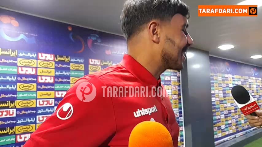 محمد مهدی نظری، بازیکن نساجی: تبریز همیشه برای من خوش یمن بوده و همیشه گل زده ام / فیلم