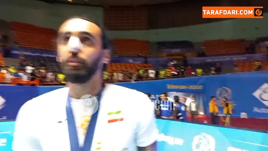 پوریا فیاضی: بازی هرچقدر سخت تر شیرینی برد بیشتر خواهد بود / فیلم