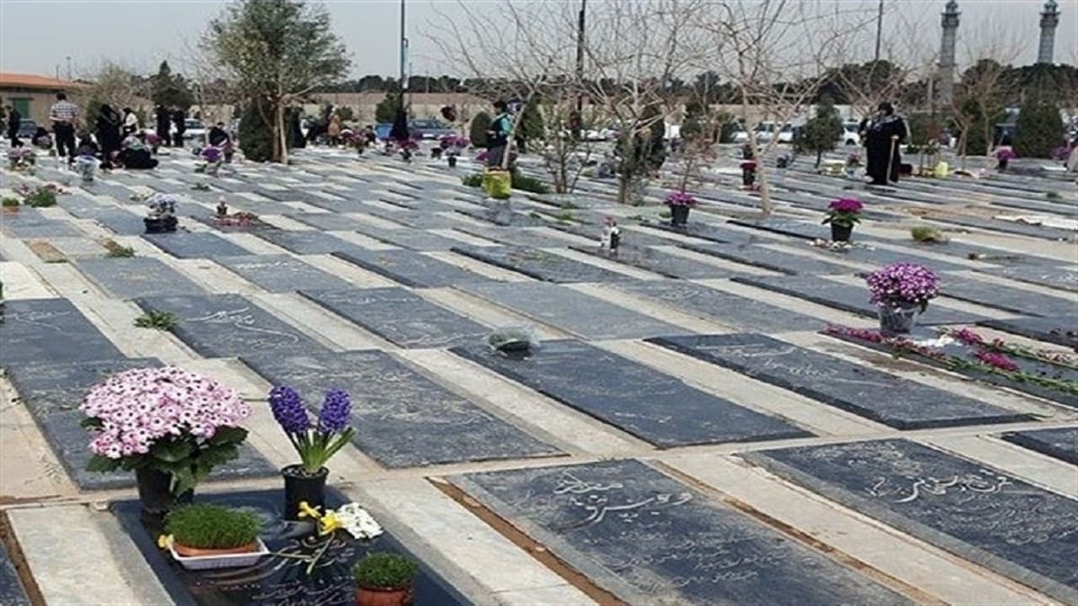  ادامه سرقت سریالی سنگ قبرهای بهشت زهرا