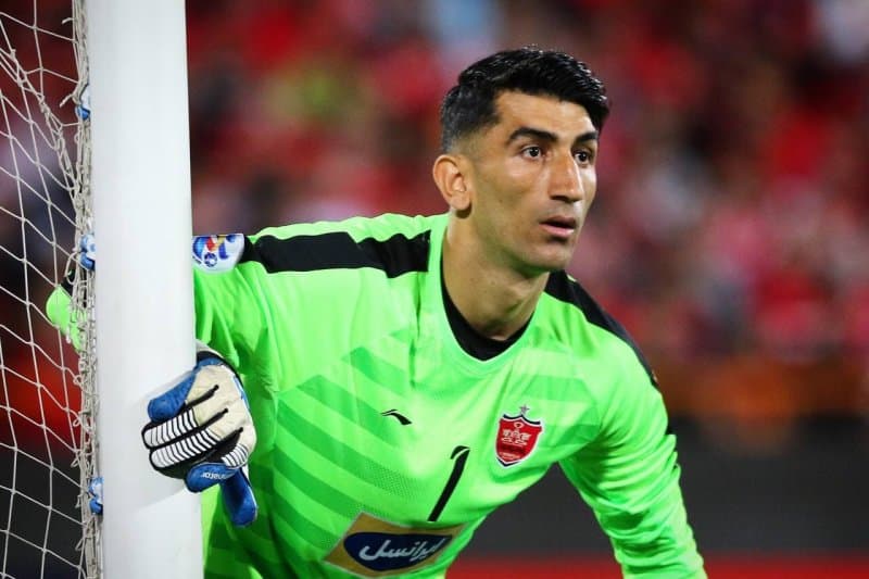 علیرضا بیرانوند در مسیر هشت گانه بزرگان پرسپولیس