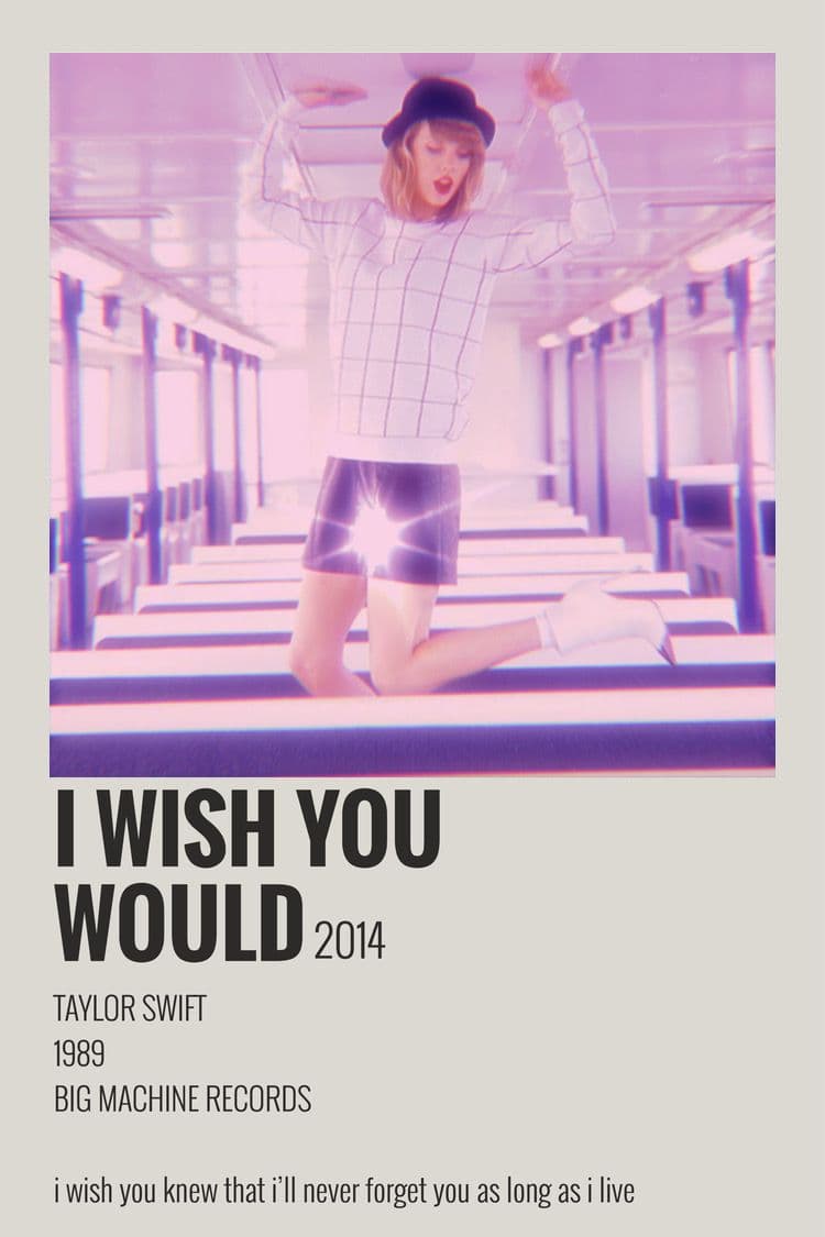 موسیقی بیکلام {Instrumental} Taylor SwiftI - Wish You Would