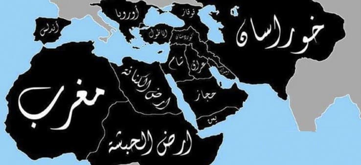 نقشه داعش 