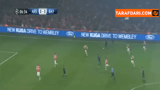 برتری 3-1 بایرن مونیخ مقابل آرسنال در لیگ قهرمانان اروپا (2013/2/20) / فیلم