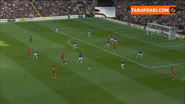 گل اندی رابرتسون به اورتون (لیورپول 1-0 اورتون)