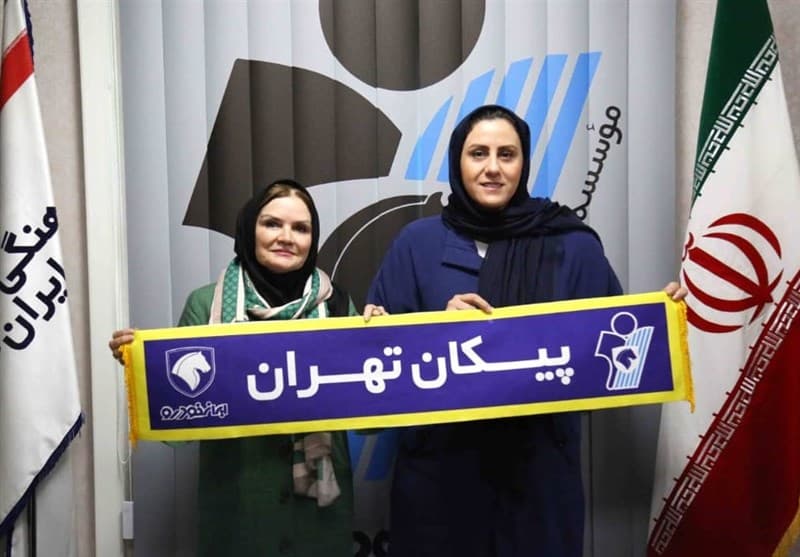 معرفی سرمربی و سرپرست تیم والیبال بانوان پیکان​​​​​​​