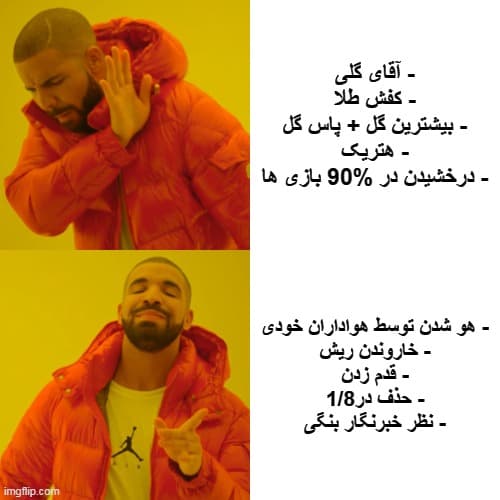 فوری فوری! جدیدترین معیار توپ طلا 