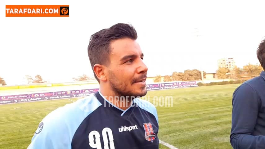 محمد مهدی نظری: با تیم بزرگی در سوپر جام بازی داریم / فیلم