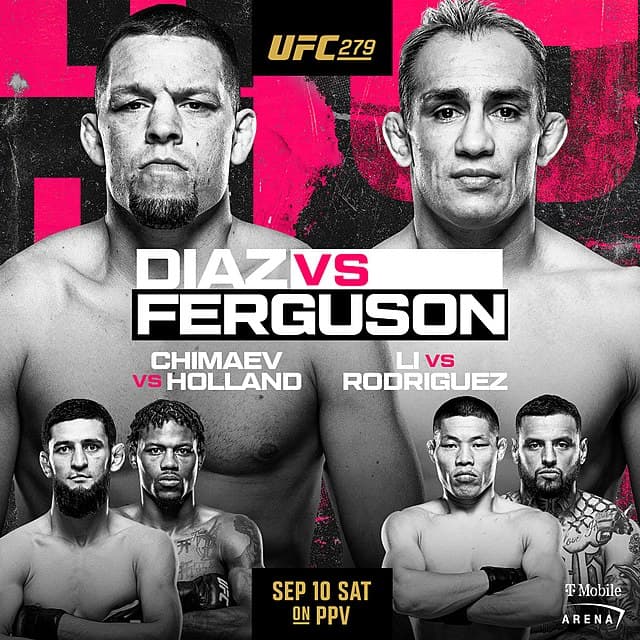 Ufc 279: پایان خوش نیت دیاز و حواشی حمزت چیمایف 