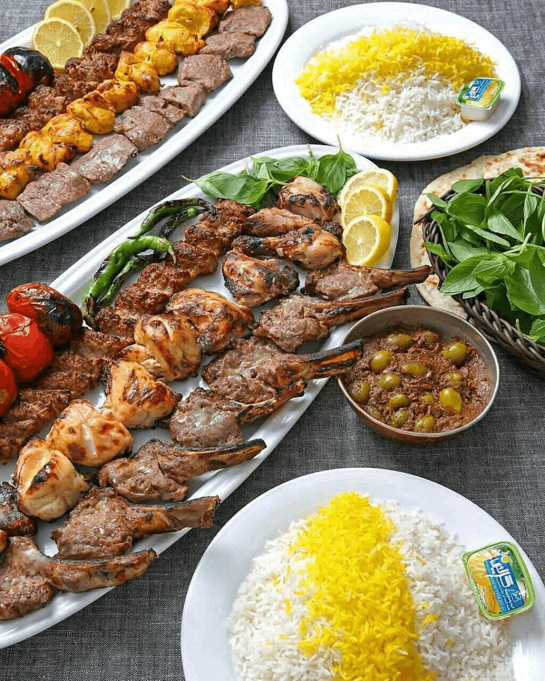 غذاهای مختلف شهر ها و استان های ایران