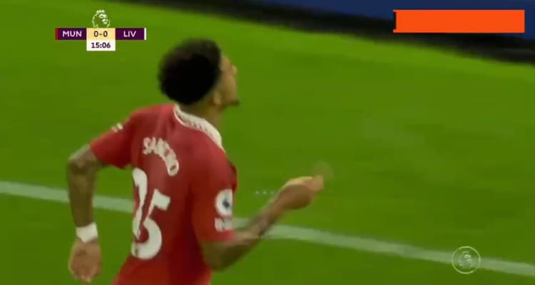 گل‌ سانچو به لیورپول ( منچستر یونایتد 1-0 لیورپول ) 