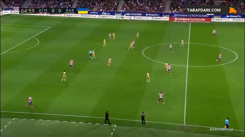خلاصه بازی اتلتیکو مادرید 0-1 بارسلونا (لالیگا - 2022/23)
