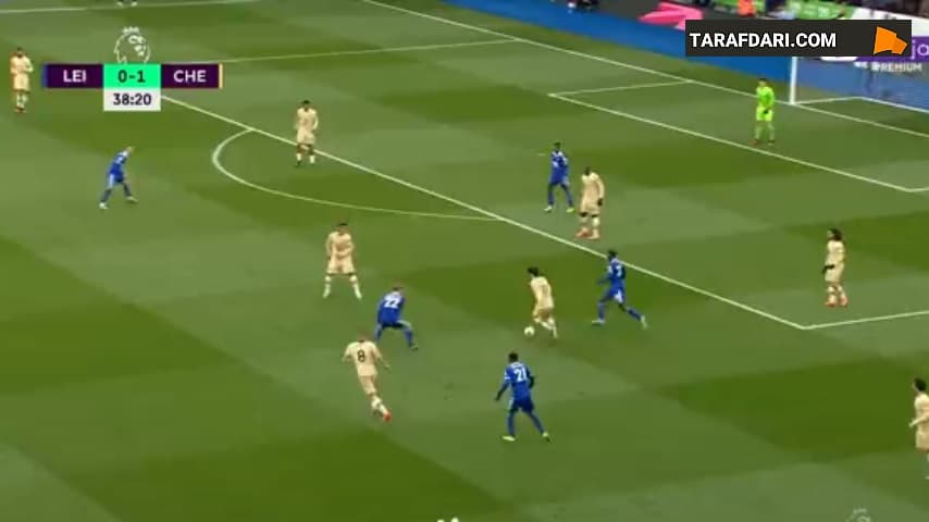 گل زیبای پاتسون داکا به چلسی (لسترسیتی 1-1 چلسی) 