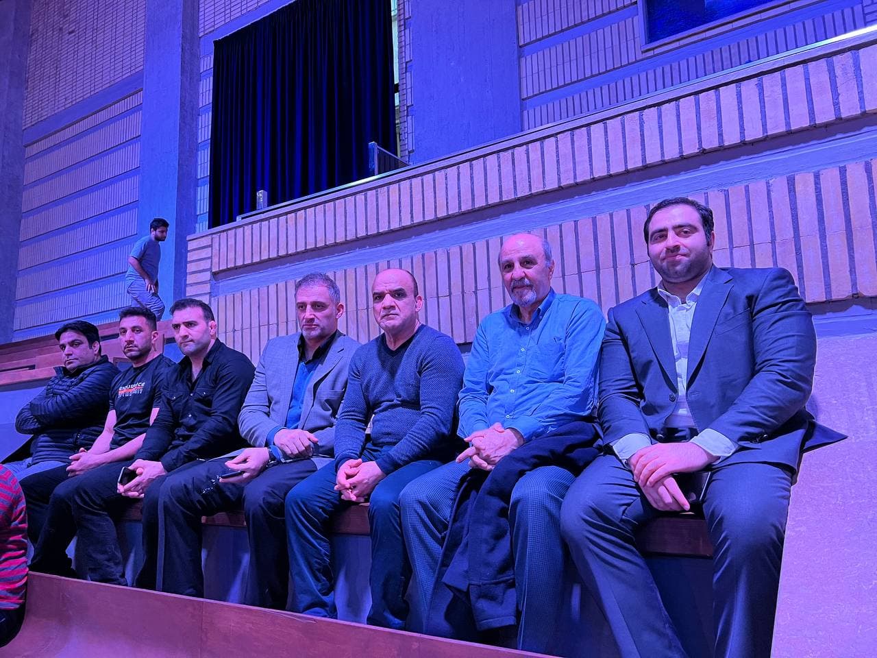 کشتی آزاد قهرمانی کشور| حضور وزیر سابق ورزش در روز غیبت سرمربی تیم ملی