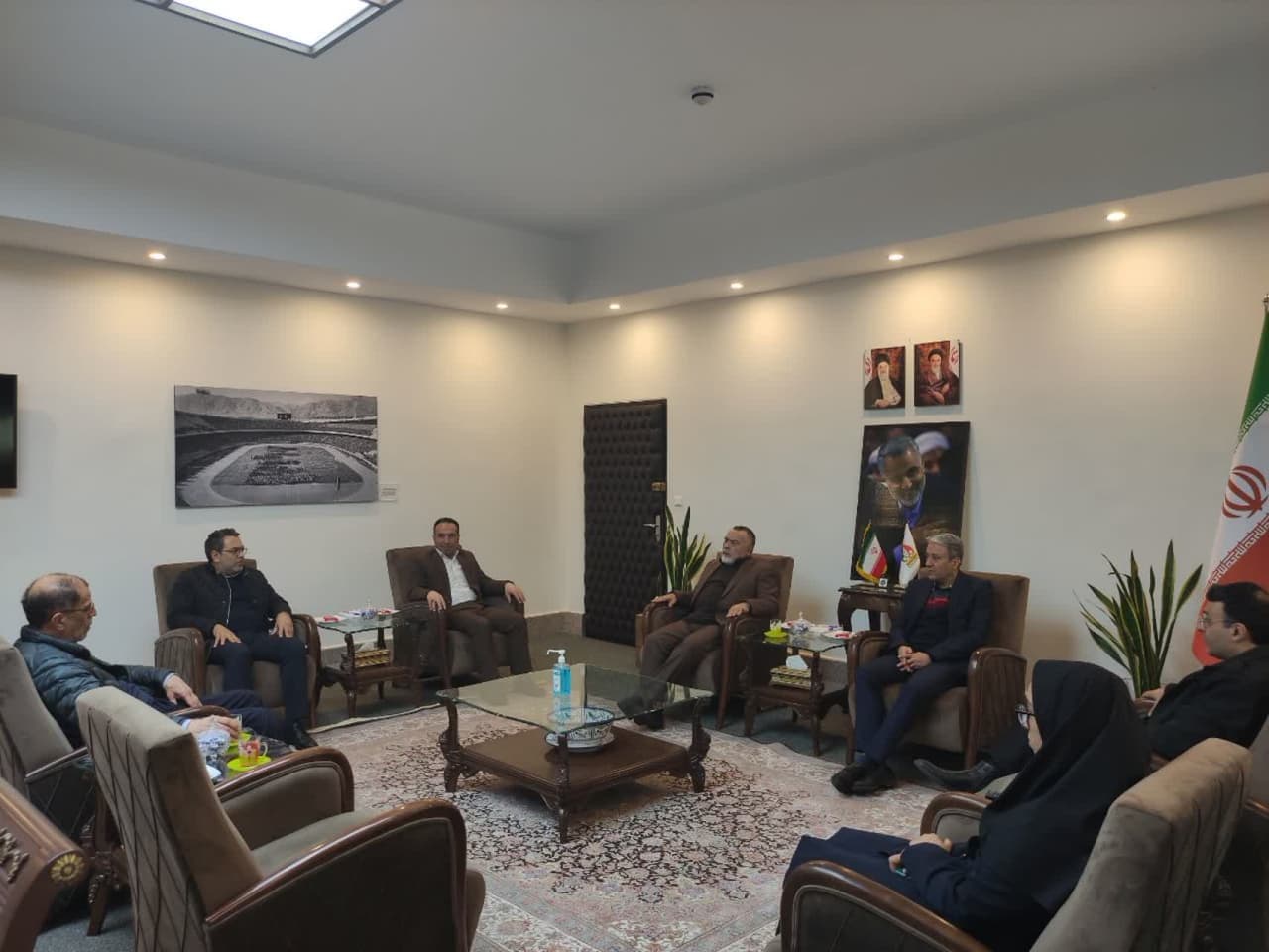 دیدار روسای کمیته ملی المپیک و فدراسیون تیراندازی