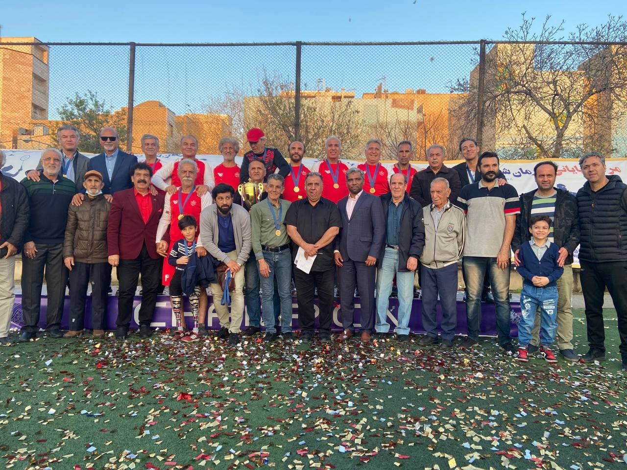 نفر به نفر با بازیکنان تیم قهرمان پرسپولیس در جام پیشکسوتان تهران