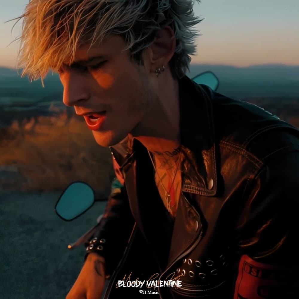 دانلود ورژن آکوستیک آهنگ Bloody Valentine از مشین گان کلی 320p