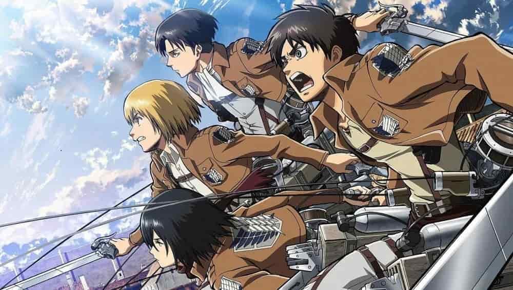 معرفی انیمه حمله به تایتان Attack on titan