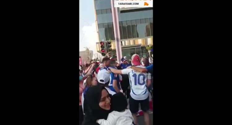 پرواز جت ها بر فراز لوسیل به مناسبت روز ملی قطر / فیلم .