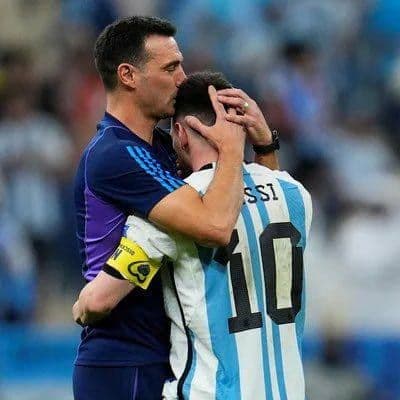 اسکالونی :   "" نمی دانم این آخرین بازی ملی در دوران حرفه ای مسی است یا نه!
