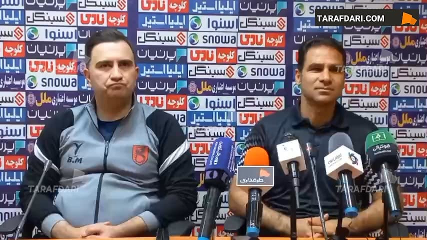 ابراهیم صادقی: اگر اشتباهات داوری نبود، رده دوم یا سوم جدول بودیم / فیلم
