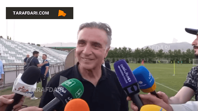 محمدرضا زادمهر: از ویژگی های بارز امیر قلعه‌ نویی مشورت پذیر بودن اوست / فیلم