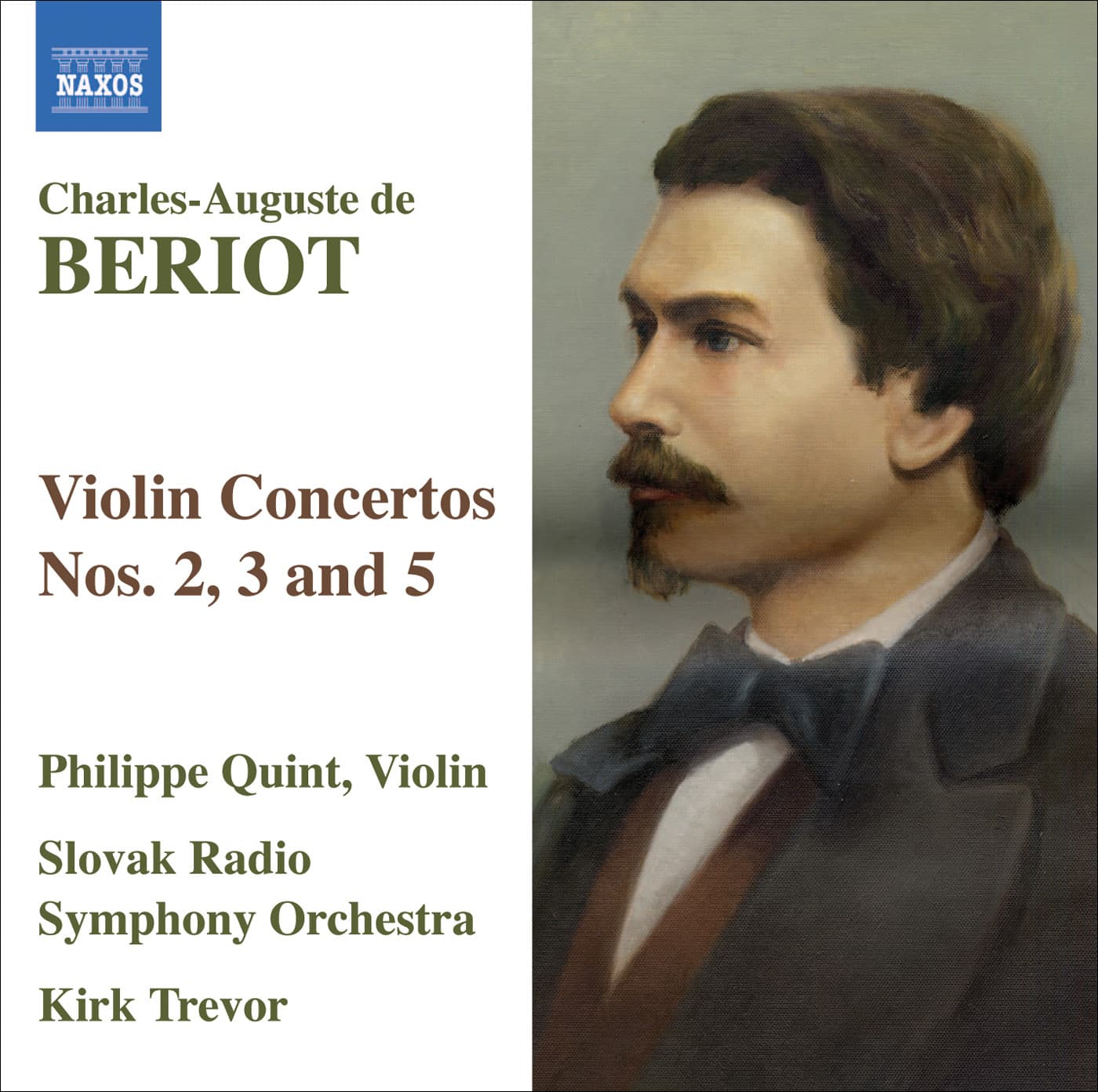 موسیقی کلاسیک: کنسرتو ویولن شماره 5 از آهنگساز بلژیکی شارل آگوست دو بریو - Charles-Auguste de Bériot - Violin Concertos No.5