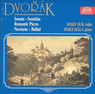 موسیقی کلاسیک: آنتونین دورژاک - رقص اسلاو - تنظیم برای ویولن و پیانو -  Josef Suk violin, Josef Hala piano - Dvorak - Slavonic Dances, op.72 no,2-