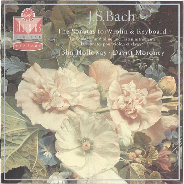 موسیقی کلاسیک: باخ - سونات در می مینور - J. S. BACH - Sonata in E minor BWV 1023 (John Holloway - violin Davitt Moroney - chamber organ)
