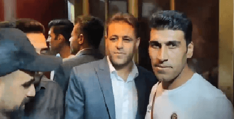  وکیل  بیرانوند در باشگاه پرسپولیس : 