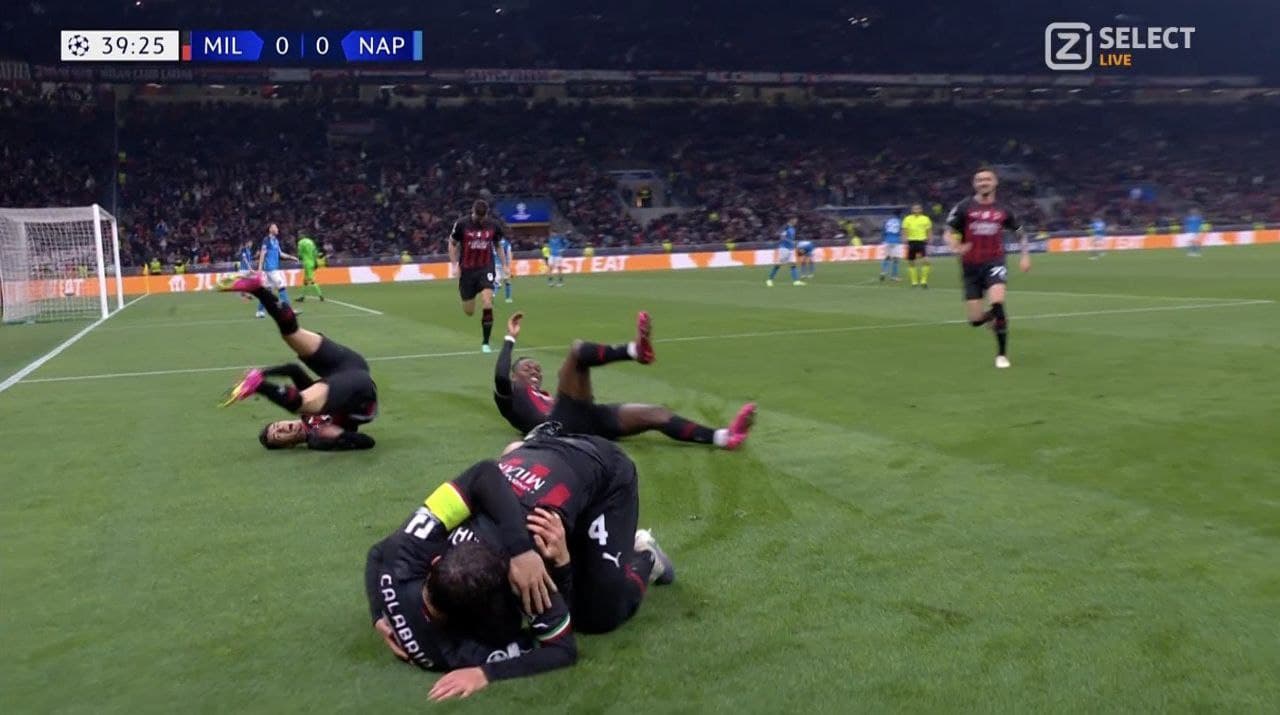 آث میلان 1 - 0 ناپولی  / چک دوم به مردی از توسکانی 