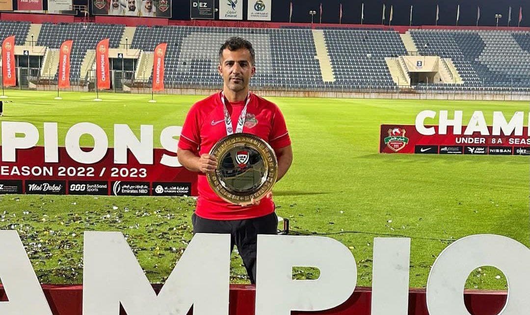 قهرمانی ایمان مبعلی با آکادمی شباب الاهلی در امارات