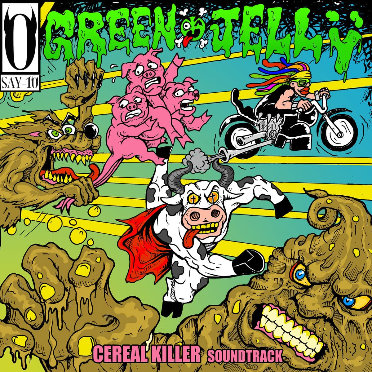 Green Jelly - three little pigs