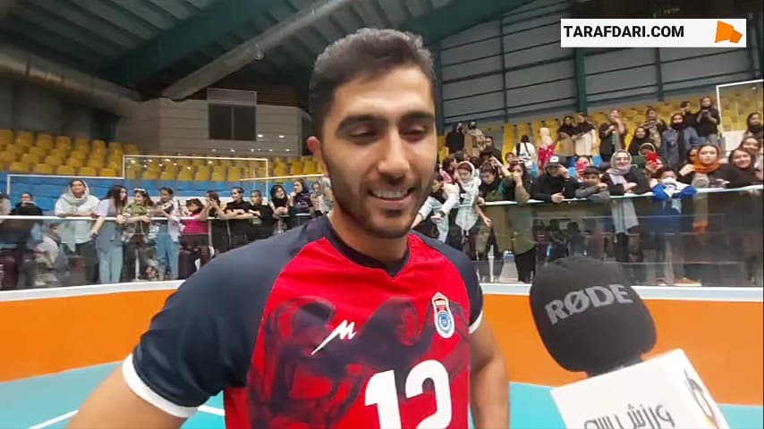 میرزاجانپور: حضور بانوان در سالن برای ما قوت قلب بود؛ صحبت های بعد از بازی فولاد سیرجان و هورسان رامسر / فیلم