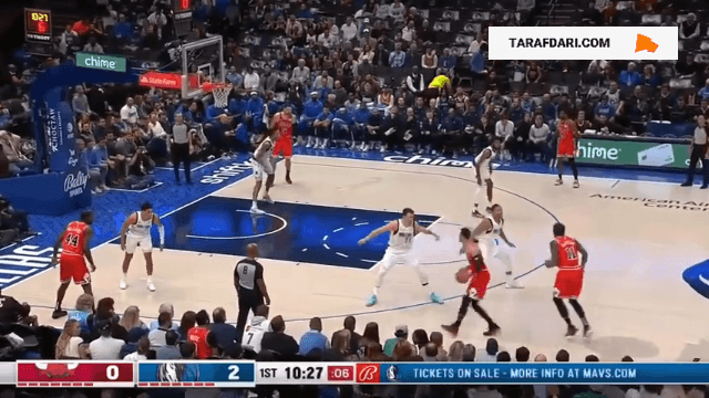 خلاصه بازی دالاس موریکس 114-105 شیکاگو بولز (بسکتبال NBA فصل 2023/24)
