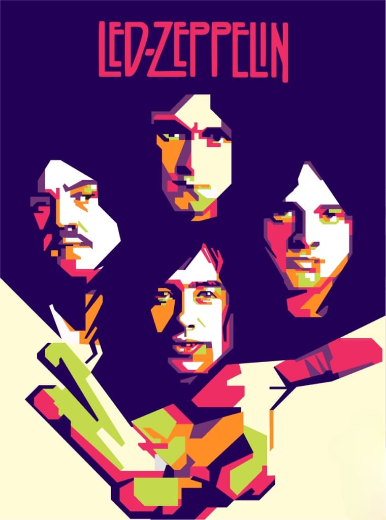 دانلود بهترین آهنگ های لد زپلین | The top 10 Led Zeppelin songs