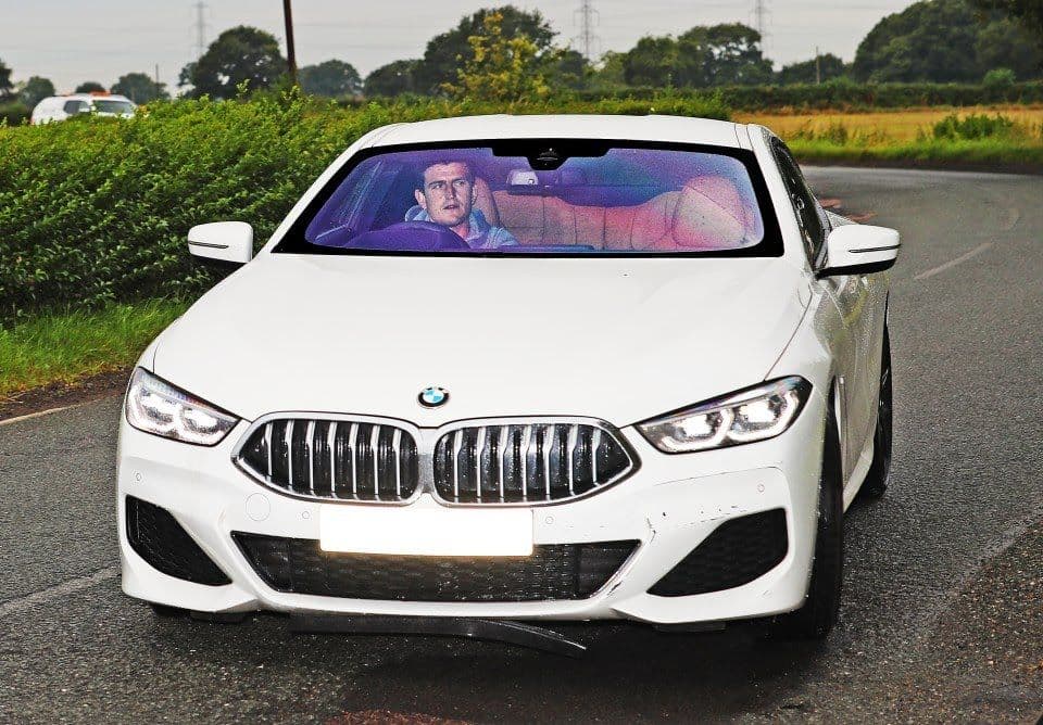 هری مگوایر سوار bmw 840