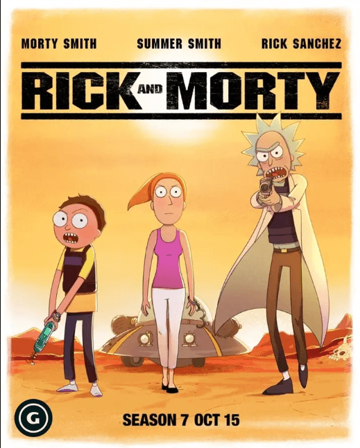 اعلام تاریخ شروع پخش فصل هفتم انیمیشن Rick and Morty