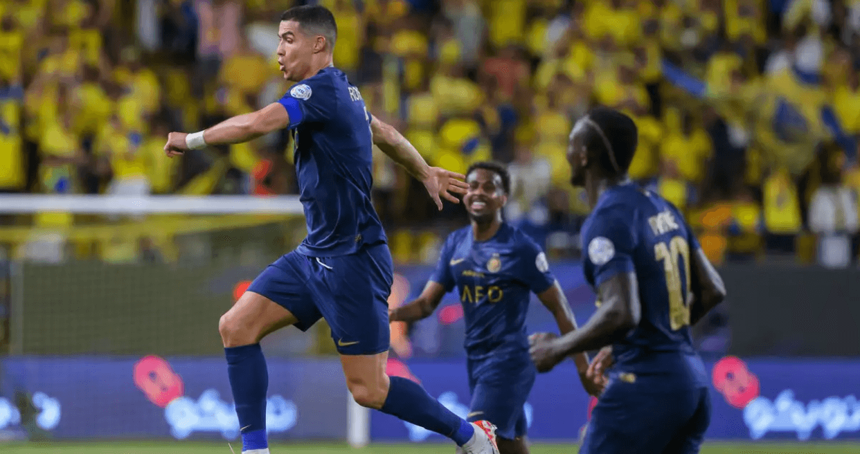 النصر 2-0 الخلیج؛ راکت رونالدو دژ دفاعی دشمن را منهدم کرد!