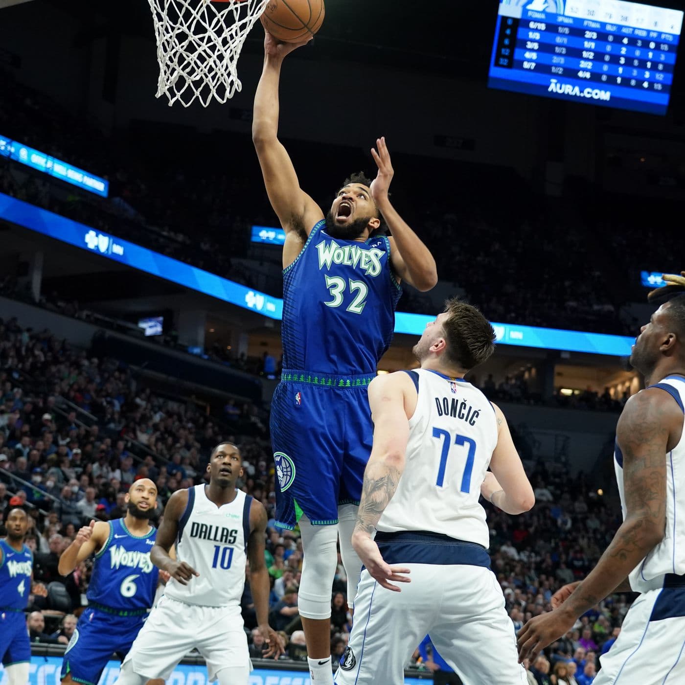 MAVS VS WOLVES